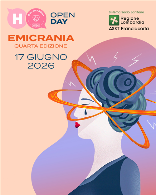 17 giugno: ASST Franciacorta aderisce all’(H) Open Day sull’emicrania.